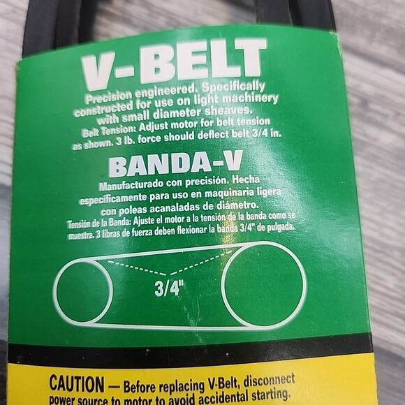 Dial Manufacturing Inc. Precision Engineered V-Belt 50" 2Pack [Wall 1] - Picture 8 of 10